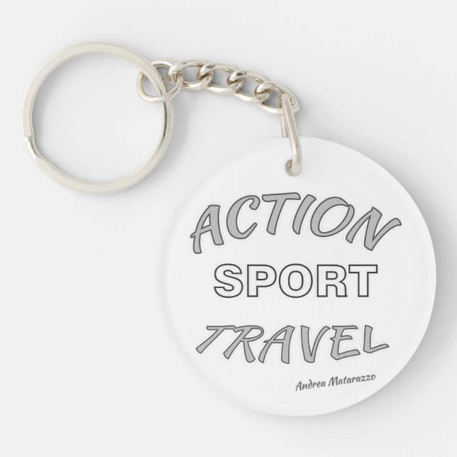 Action Sport Travel Key Ring (Front)