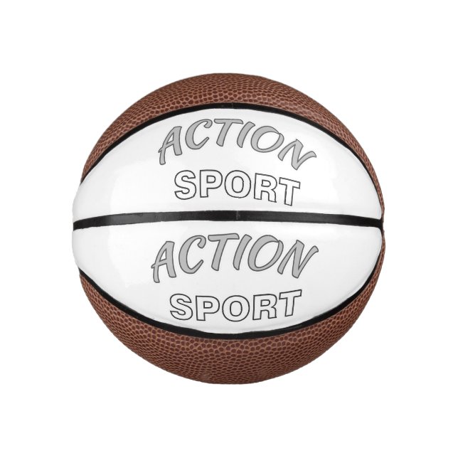 Action Sport Travel Mini Basketball (Front)