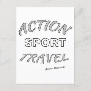 Action Sport Travel Postcard