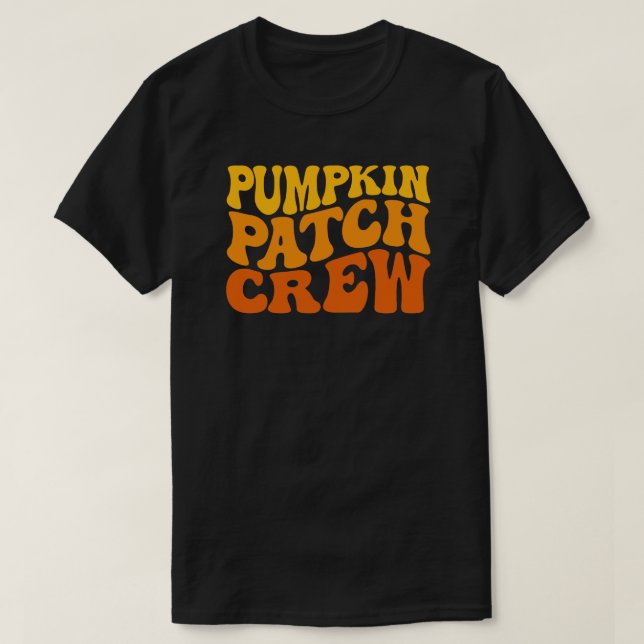 Actious Pumpkin Patch Crew, Halloween Men's T-Shirt (Design Front)