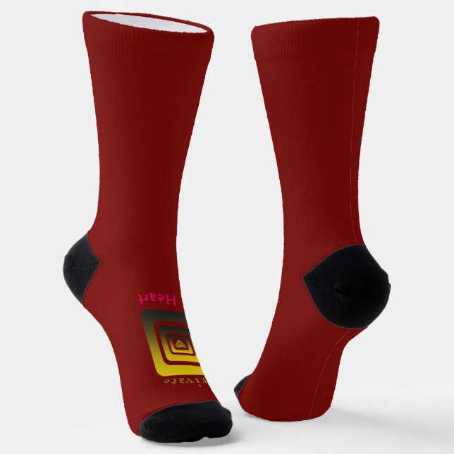 Activate My Heart Socks (Angled)