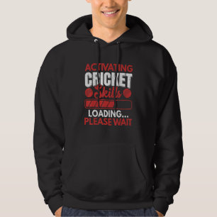 Activating Cricket Skills Player Coach Sports Gr Hoodie
