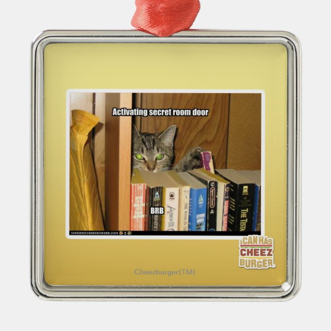 Activating Secret Room Door Metal Tree Decoration (Front)