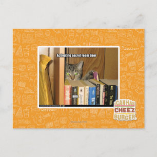 Activating Secret Room Door Postcard