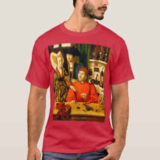 active by 1444 died 147576 Bruges Oil on oak panel T-Shirt