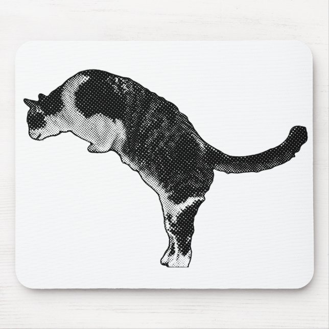 Active Cat Desk Mouse Mat (Front)