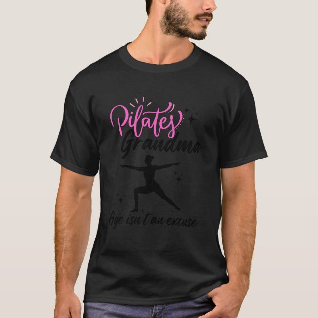 Active Grandma Does Pilates T-Shirt (Front)