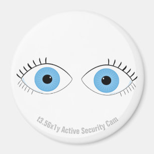 Active Security Camera Magnet