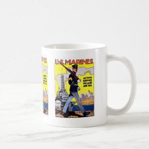 Active Service on Land and Sea Coffee Mug