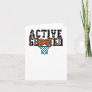 Active Shooter Basketball. 1  Card