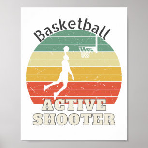 Active Shooter Basketball 1  Poster