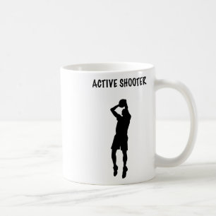 Active Shooter Basketball 6 Coffee Mug