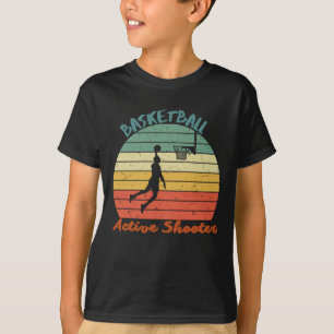 Active Shooter Basketball 8 T-Shirt