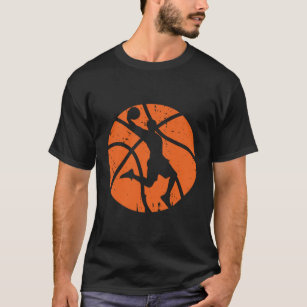 Active Shooter Basketball Orange Basketball Quote  T-Shirt