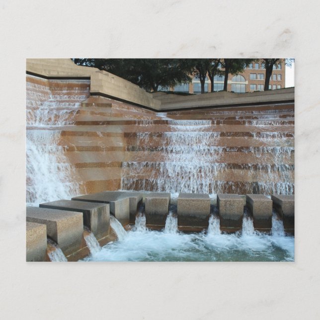 Active Water Pool - Fort Worth Water Garden # 2 Postcard (Front)