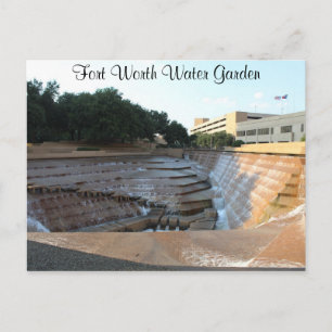 Active Water Pool - Fort Worth Water Garden # 8 Postcard