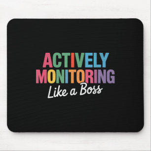 Actively Monitoring Like A Boss State Testing Teac Mouse Mat
