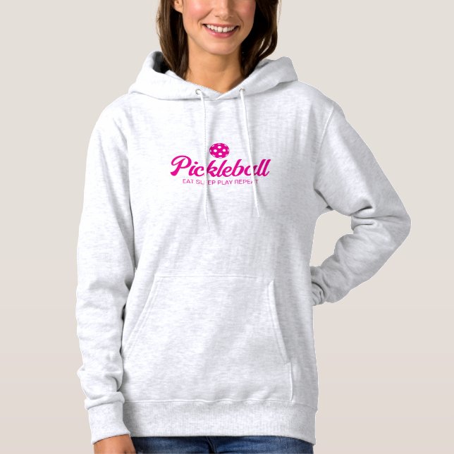 Activewear for ladies. Women's pickleball hoodie (Front)