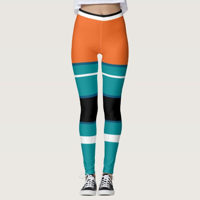 Activewear Leggings MID "TEAM COLOR #22" (Front)