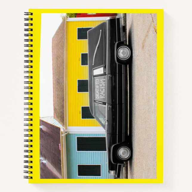 Activism at your fingertips "DTR" Notebook (Front)