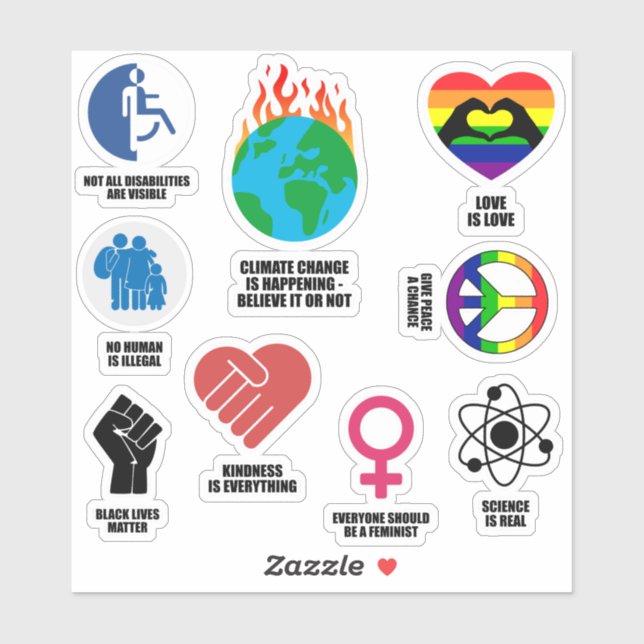 Activism & Social Justice Assortment Pack (Sheet)