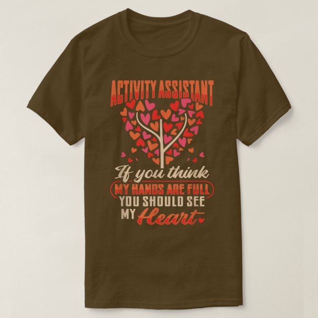 Activity Assistant Motivation Design for a Activit T-Shirt (Design Front)