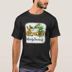 Activity Director Peace Love St Patricks Day Women T-Shirt