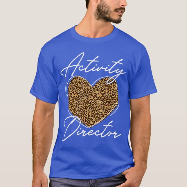 Activity Director Rock Activity Assistant Professi T-Shirt (Front)