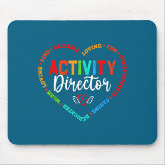 Activity Director Squad Professionals Week Design Mouse Mat