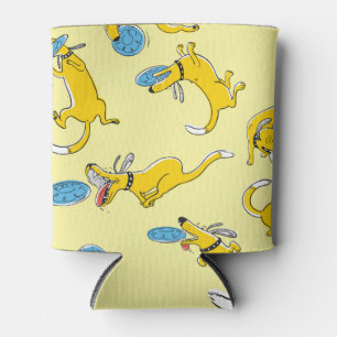 Activity dogs: frisbee sports pattern can cooler