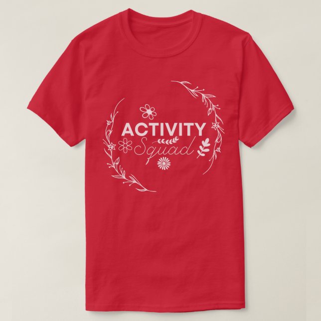 Activity Squad 4 T-Shirt (Design Front)
