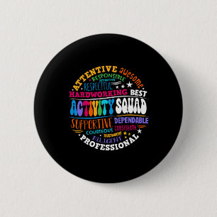 Activity Squad Istant Team Professionals Week Dire 6 Cm Round Badge