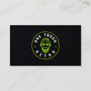 Actor A One Tough Business Card
