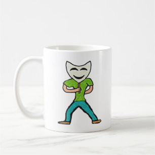 Actor Acting With Mask Coffee Mug