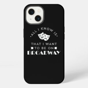 Actor Actress Broadway Acting Funny Theatre iPhone 13 Case