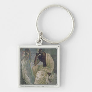 Actor and Mask, from the House of the Tragic Poet, Key Ring