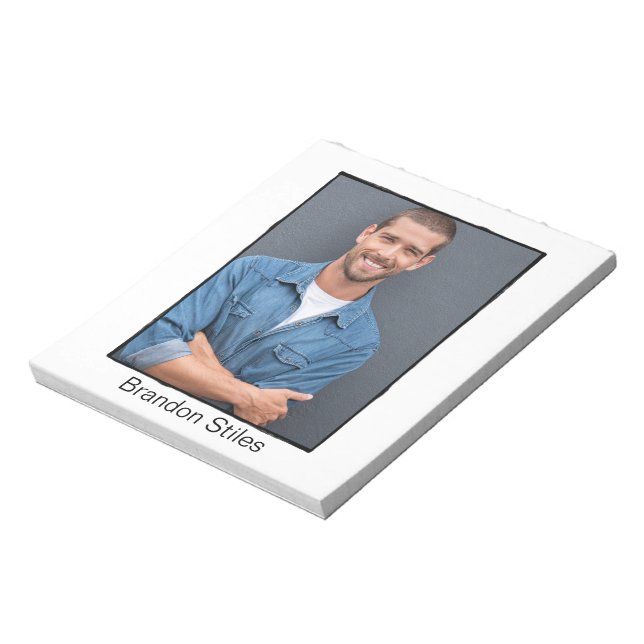 Actor Autograph Pad | Classic Retro Border (Rotated)