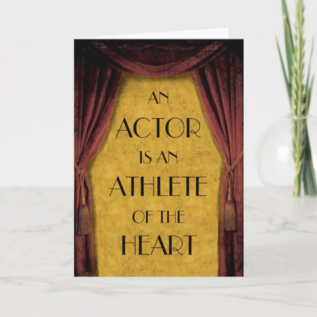 Actor Card (Front)