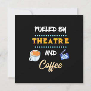 Actor Fuelled By Theatre Coffee Invitation