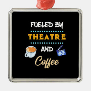 Actor Fuelled By Theatre Coffee Metal Tree Decoration