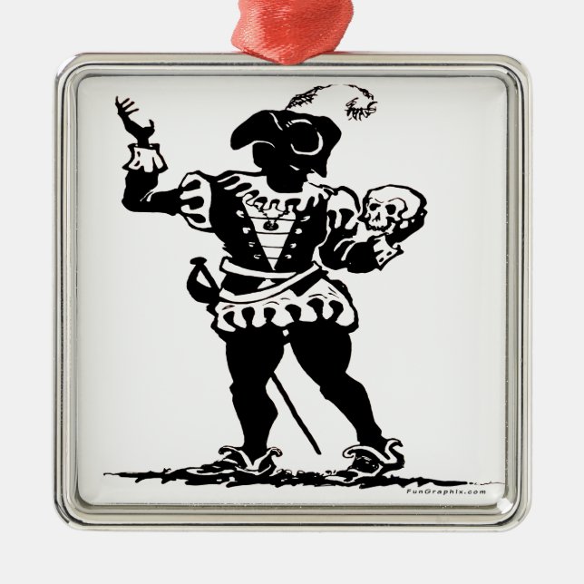 Actor Metal Tree Decoration (Front)