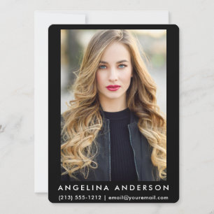 Actor Model Photo Card BR