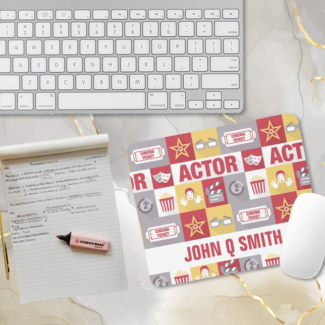 Actor Pictogram•Custom Mouse Mat (Creator Uploaded)