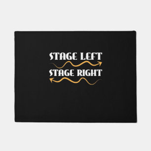 Actor Stage Left Stage Right Doormat