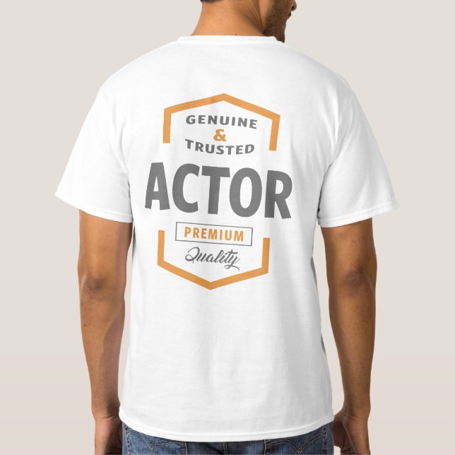 Actor T-Shirt (Back)