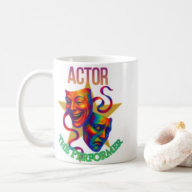 Actor - The Performer Classic Mug (With Donut)