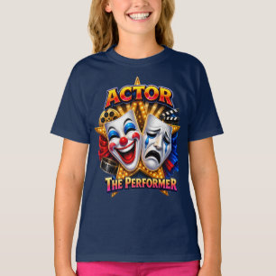 Actor - The Performer Girl's Dark Tee