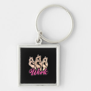 Actor Work Key Ring