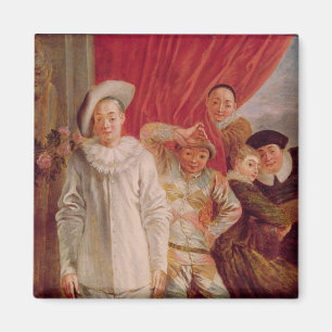 Actors of the Comedie Italienne Magnet