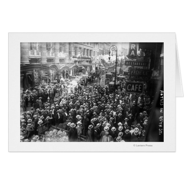 Actors Strike on 45th Street in New York (Front Horizontal)